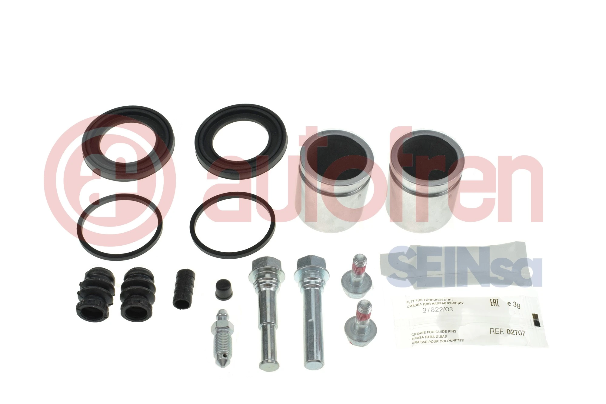 Repair Kit, brake caliper